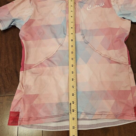 Castelli women's short sleeve half zip jersey in size XL - Picture 8 of 8
